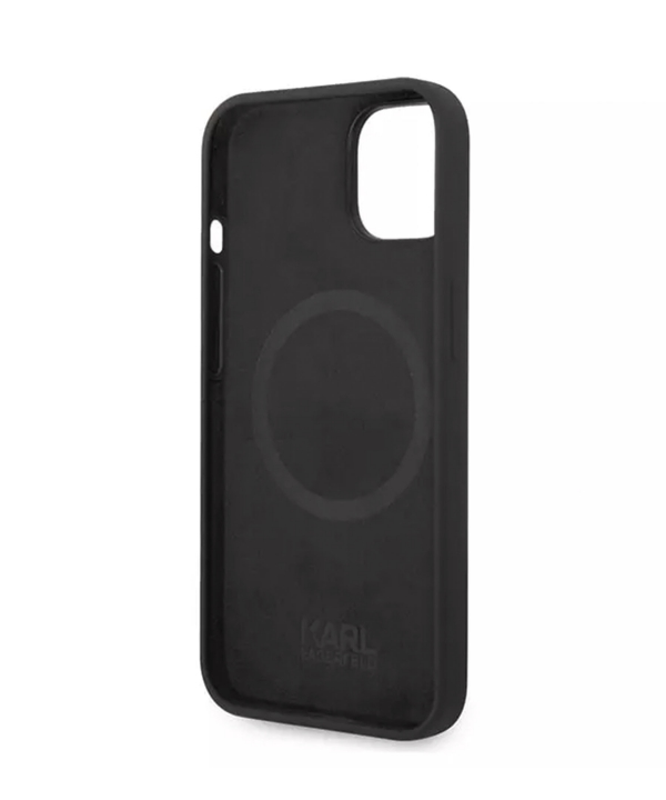 قاب سیلیکونی آیفون 14 طرح کارل CG Mobile iphone 14 Karl Lagerfeld Silicone Case