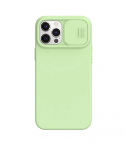قاب سیلیکونی نیلکین آیفون ?? پرو Nillkin Apple iPhone 12/12 Pro CamShield Silky magnetic silicone case