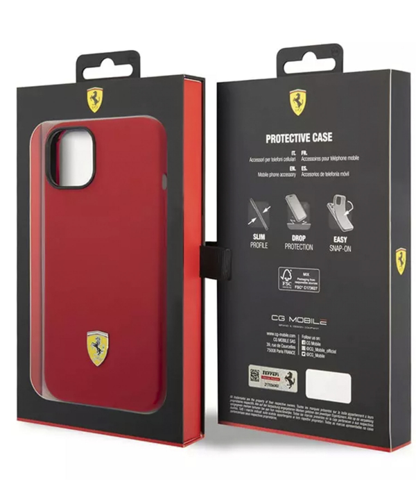 قاب سیلیکونی آیفون 14 پلاس طرح فراری CG Mobile iphone 14 Plus Ferrari Silicone Case