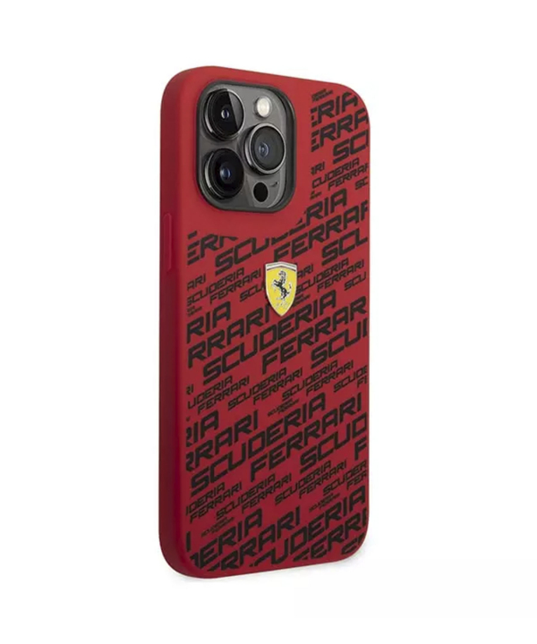 قاب سیلیکونی آیفون 14 پرو طرح فراری CG Mobile iphone 14 Pro Ferrari Silicone Case