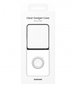 قاب شفاف اصلی زد فلیپ 5 سامسونگ Samsung EF-XF731 Galaxy Z Flip5 Clear Gadget Case Cover