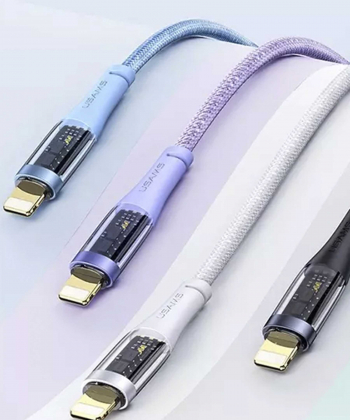 کابل فست شارژ یو اس بی به لایتنینگ 1.2 متری یوسامز USAMS US-SJ571 USB to Lightning Fast Charging Data Cable