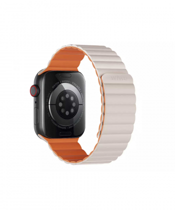 بند سیلیکونی اپل واچ 38، 40 و 41 میلی متری ویوو WIWU 38/40/41 Magnetic silicone watch band Wi-WB001