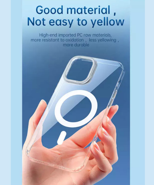 قاب شفاف مگنتی آیفون 14/ 6.1 اینچ ویوو WiWU Ultra Thin Magnetic Phone Case for IP 14/6.1 MCC-102
