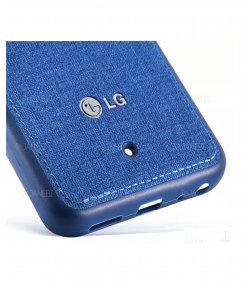 قاب محافظ طرح پارچه ای ال جی Protective Cover LG Q8