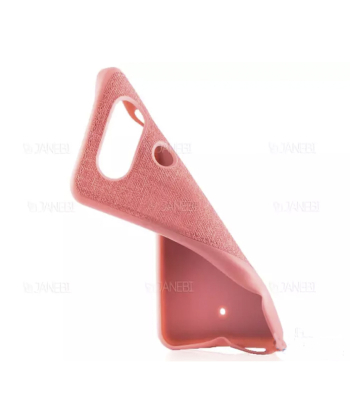 قاب محافظ طرح پارچه ای ال جی Protective Cover LG Q8