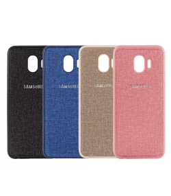 قاب محافظ طرح پارچه ای سامسونگ Protective Cover Samsung Galaxy J4