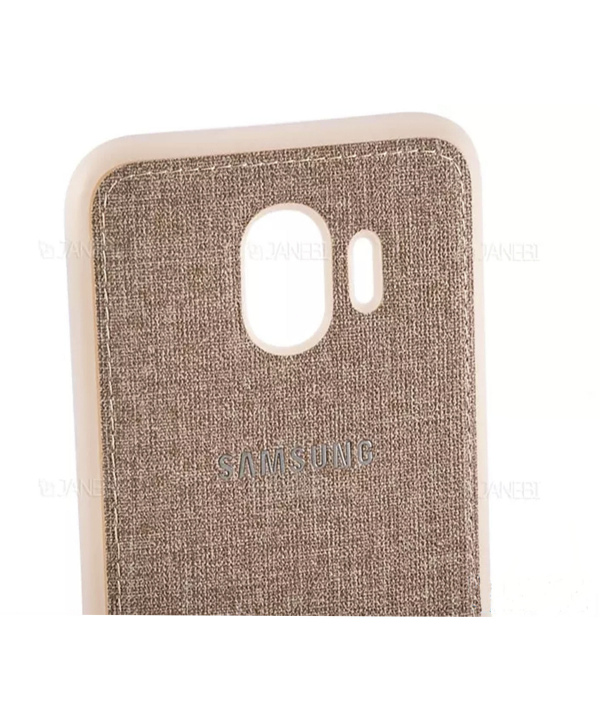 قاب محافظ طرح پارچه ای سامسونگ Protective Cover Samsung Galaxy J4