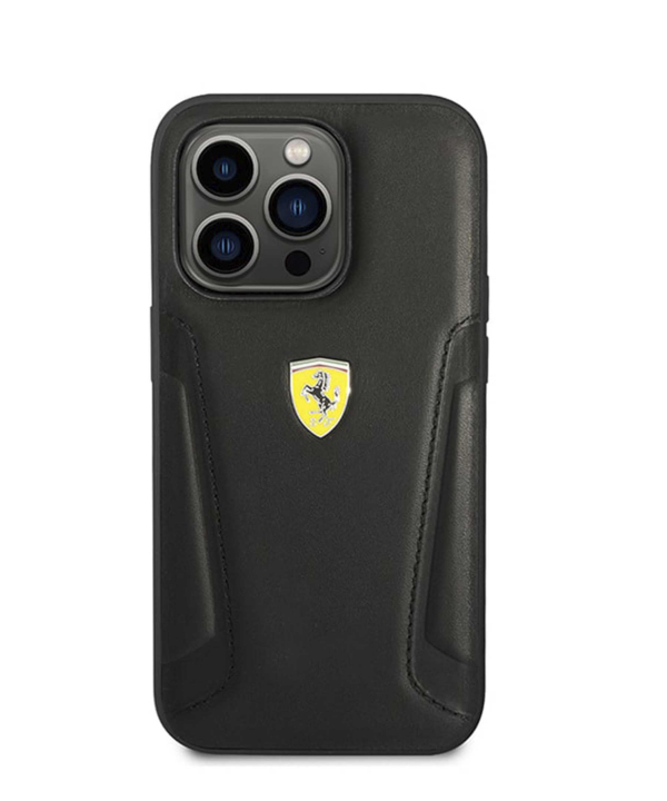 قاب چرمی آیفون 14 پرو طرح فراری CG Mobile iphone 14 Pro Ferrari Leather Case