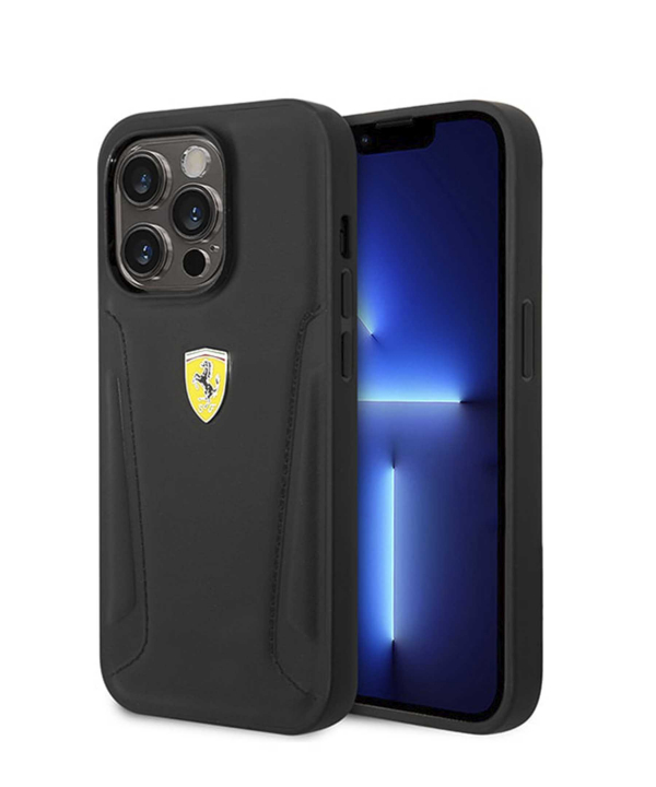 قاب چرمی آیفون 14 پرو طرح فراری CG Mobile iphone 14 Pro Ferrari Leather Case