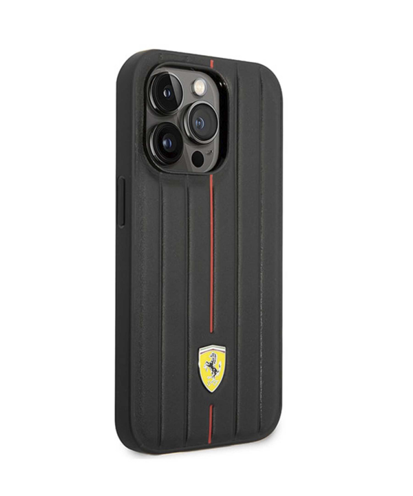 قاب چرمی آیفون 14 پرو طرح فراری CG Mobile iphone 14 Pro Ferrari Leather Case