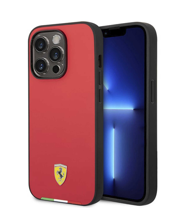 قاب چرمی آیفون 14 پرو مکس طرح فراری CG Mobile iphone 14 Pro Max Ferrari Leather Case