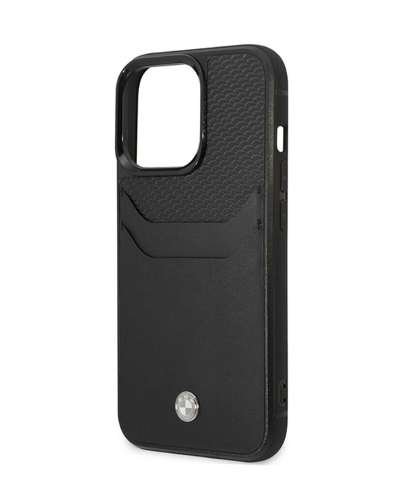 قاب چرمی آیفون 14 پرو طرح بی ام و CG Mobile iphone 14 Pro BMW Leather Case