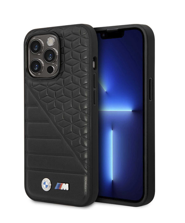 قاب چرمی آیفون 14 پرو طرح بی ام و ام3 CG Mobile iphone 14 Pro BMW M3 Leather Case