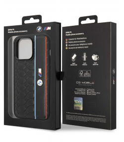 قاب چرمی آیفون 14 پرو طرح بی ام و ام3 CG Mobile iphone 14 Pro BMW M3 Leather Case