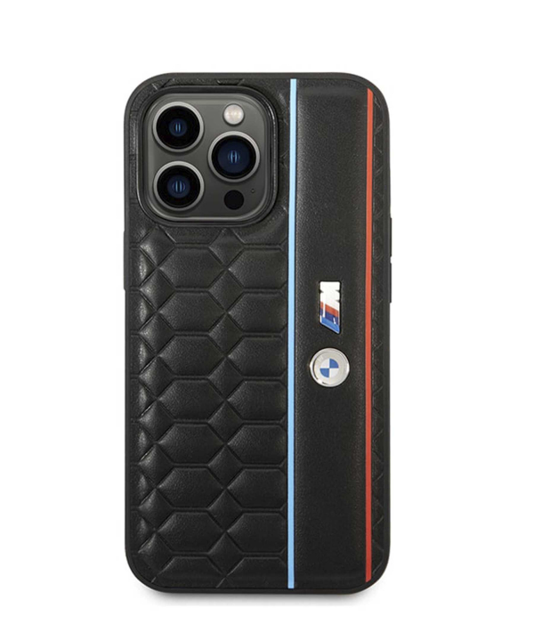 قاب چرمی آیفون 14 پرو طرح بی ام و ام3 CG Mobile iphone 14 Pro BMW M3 Leather Case