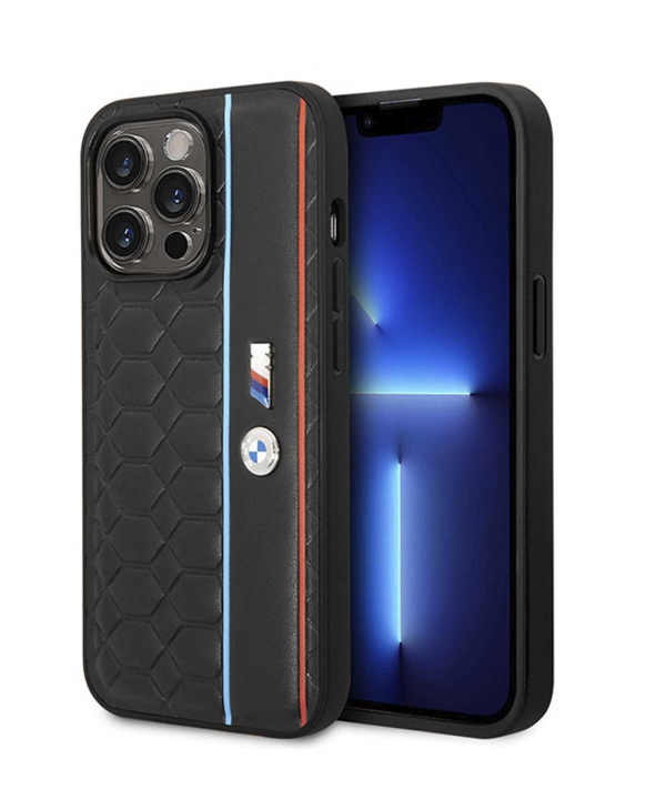 قاب چرمی آیفون 14 پرو طرح بی ام و ام3 CG Mobile iphone 14 Pro BMW M3 Leather Case