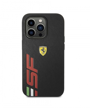قاب چرمی آیفون 14 پرو طرح فراری CG Mobile iphone 14 Pro Ferrari Leather Case