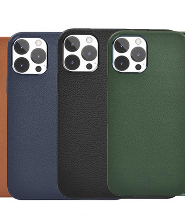 قاب چرمی آیفون 13 پرومکس ویوو Wiwu Calfskin Leather Case IP 13/13 Pro Max 6.7 inch