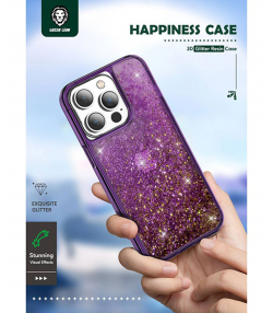قاب آکواریومی آیفون 14 پرو گرین Green iPhone 14 Pro Aquarium Happiness Case