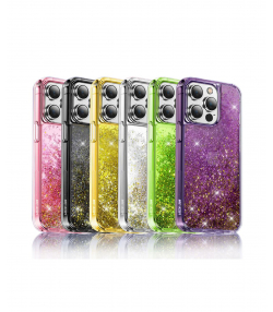 قاب آکواریومی آیفون 14 پرو گرین Green iPhone 14 Pro Aquarium Happiness Case