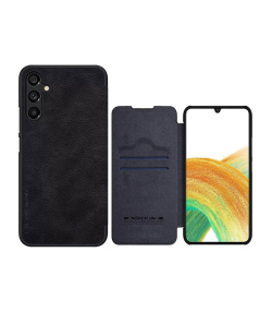 قاب محافظ سامسونگ گلکسی آ 34 نیلکین Nillkin Samsung Galaxy A34 5G Qin leather case