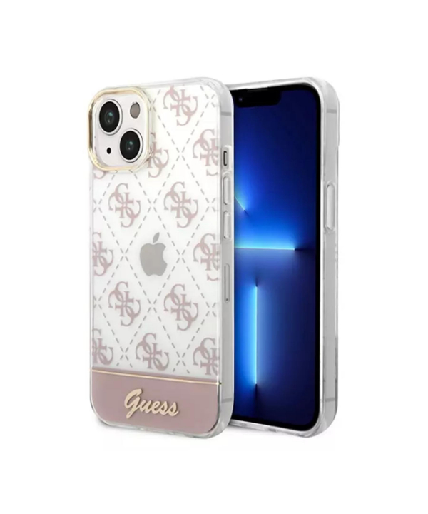 قاب شیشه‌ای طرحدار آیفون 14 پلاس CG Mobile iphone 14 Plus Guess Case