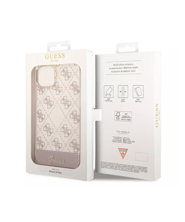 قاب شیشه‌ای طرحدار آیفون 14 پلاس CG Mobile iphone 14 Plus Guess Case