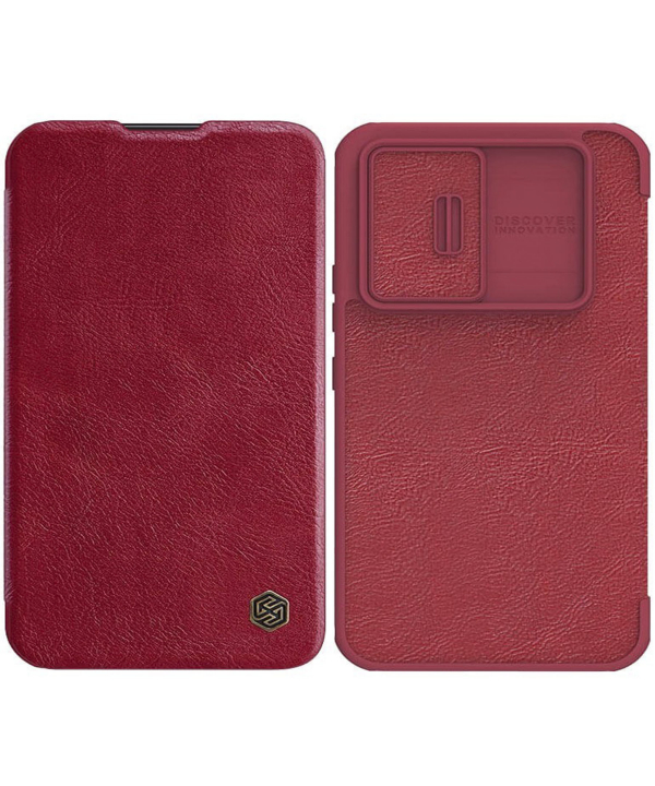 قاب محافظ کلاسوری سامسونگ گلکسی ای 54 نیلکین Nillkin Qin Pro Series Leather case for Samsung Galaxy A54 5G