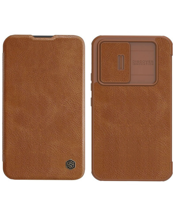 قاب محافظ کلاسوری سامسونگ گلکسی ای 54 نیلکین Nillkin Qin Pro Series Leather case for Samsung Galaxy A54 5G