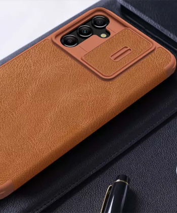 قاب محافظ سامسونگ آ24 نیلکین Nillkin Samsung Galaxy A24 4G Qin Pro leather case