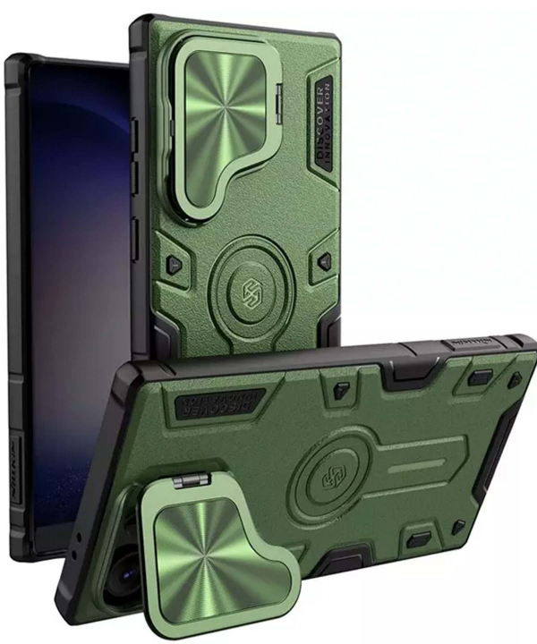 قاب محافظ سامسونگ اس 24 اولترا نیلکین Nillkin CamShield Armor Prop camera protective case Samsung Galaxy S24 Ultra