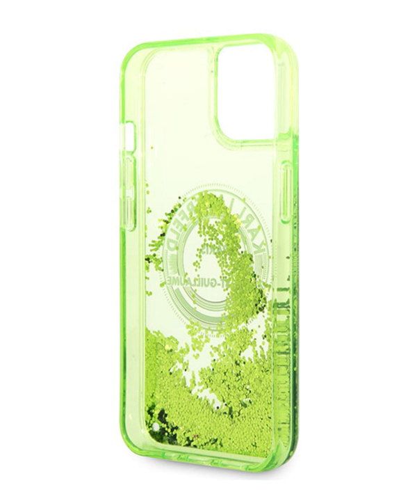 قاب آکواریومی آیفون 14 پلاس طرح کارل CG Mobile iphone 14 Plus Karl Lagerfeld Aquarium Case