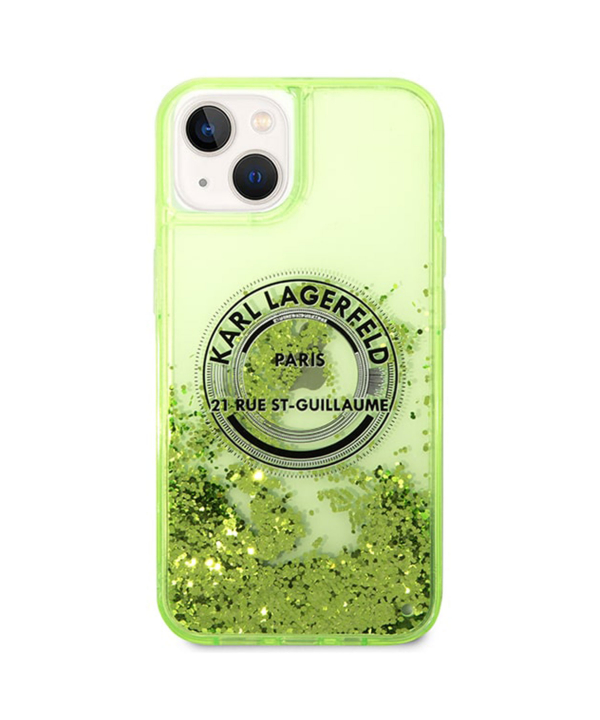 قاب آکواریومی آیفون 14 طرح کارل CG Mobile iphone 14 Karl Lagerfeld Aquarium Case
