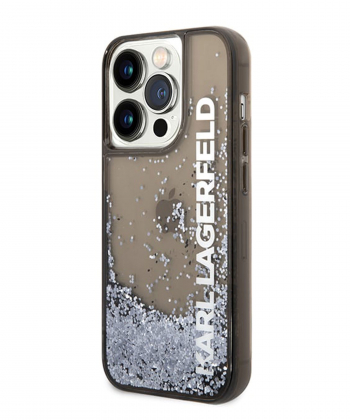 قاب آکواریومی آیفون 14 پرو طرح کارل CG Mobile iphone 14 Pro Karl Lagerfeld Aquarium Case