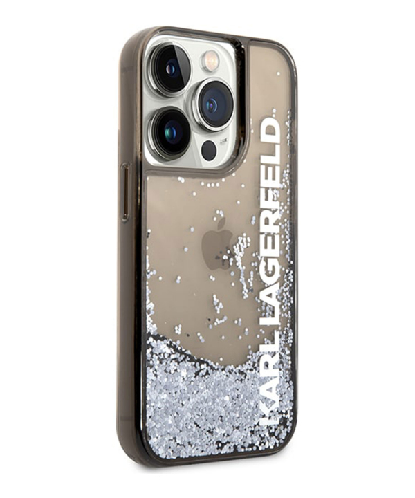 قاب آکواریومی آیفون 14 پرو طرح کارل CG Mobile iphone 14 Pro Karl Lagerfeld Aquarium Case
