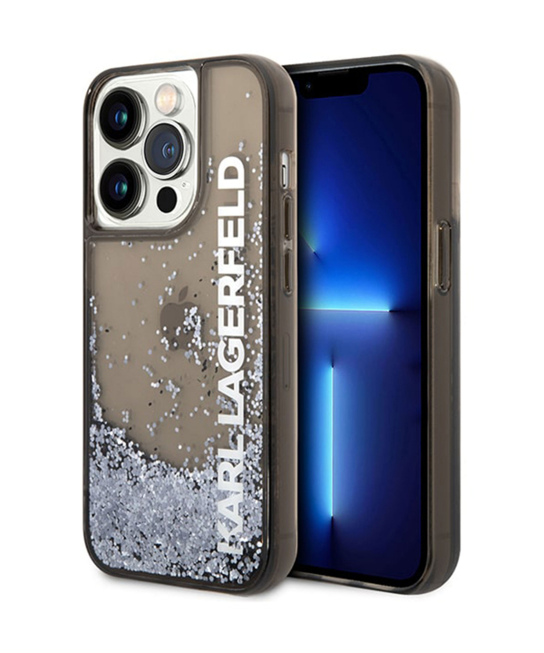 قاب آکواریومی آیفون 14 پرو طرح کارل CG Mobile iphone 14 Pro Karl Lagerfeld Aquarium Case