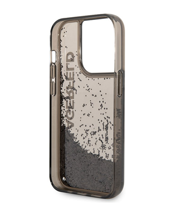 قاب آکواریومی آیفون 14 پرو طرح کارل CG Mobile iphone 14 Pro Karl Lagerfeld Aquarium Case