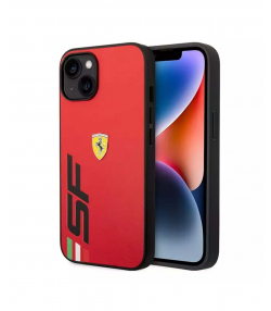 قاب چرمی آیفون 14 پلاس طرح فراری CG Mobile iphone 14 Plus Ferrari Leather Case