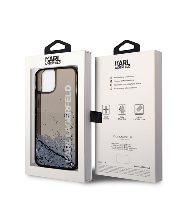 قاب آکواریومی آیفون 14 طرح کارل CG Mobile iphone 14 Karl Lagerfeld Aquarium Case
