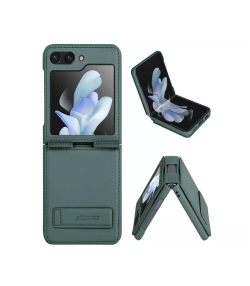 قاب محافظ گوشی سامسونگ زد فلیپ 5 نیلکین Nillkin Qin Vegan leather case Samsung Galaxy Z Flip5