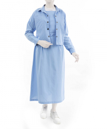 ست کت و سارافون زنانه بوخی Bokhi کد 4803