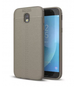 قاب ژله ای طرح چرم سامسونگ Becation Auto Focus Case Samsung Galaxy J3 2018