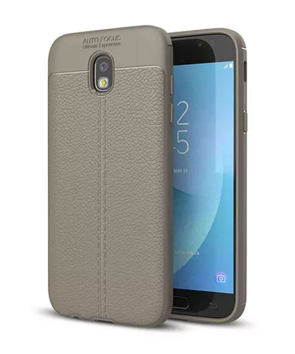 قاب ژله ای طرح چرم سامسونگ Becation Auto Focus Case Samsung Galaxy J3 2018