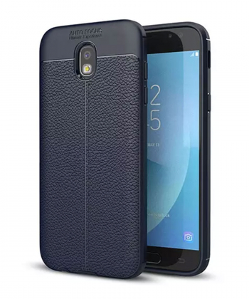 قاب ژله ای طرح چرم سامسونگ Becation Auto Focus Case Samsung Galaxy J3 2018