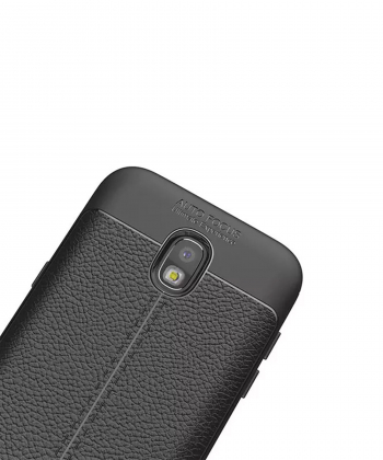 قاب ژله ای طرح چرم سامسونگ Becation Auto Focus Case Samsung Galaxy J3 2018
