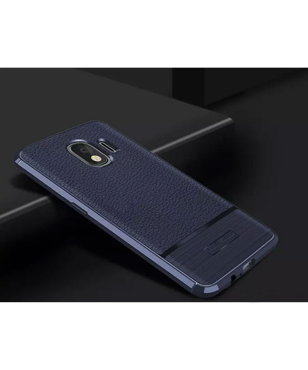 قاب ژله ای طرح چرم سامسونگ Becation Ruged Armor Case Samsung Galaxy J4 2018