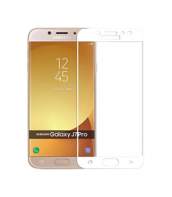 محافظ صفحه نمایش شیشه ای تمام صفحه سامسونگ Glass Samsung Galaxy J7 Pro