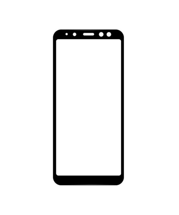محافظ صفحه نمایش شیشه‌ای سامسونگ Full Glass Screen Protector Samsung Galaxy A8 Plus 2018