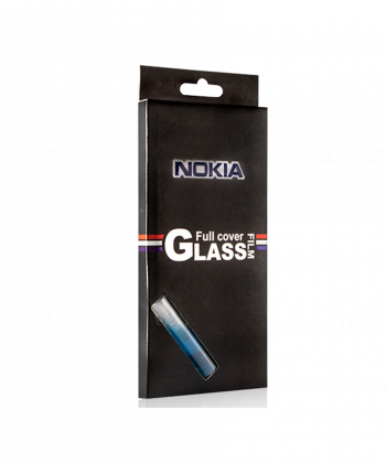 محافظ صفحه نمایش شیشه ای تمام چسب نوکیا Full Glass Screen Protector Nokia 6.1 Plus /Nokia X6